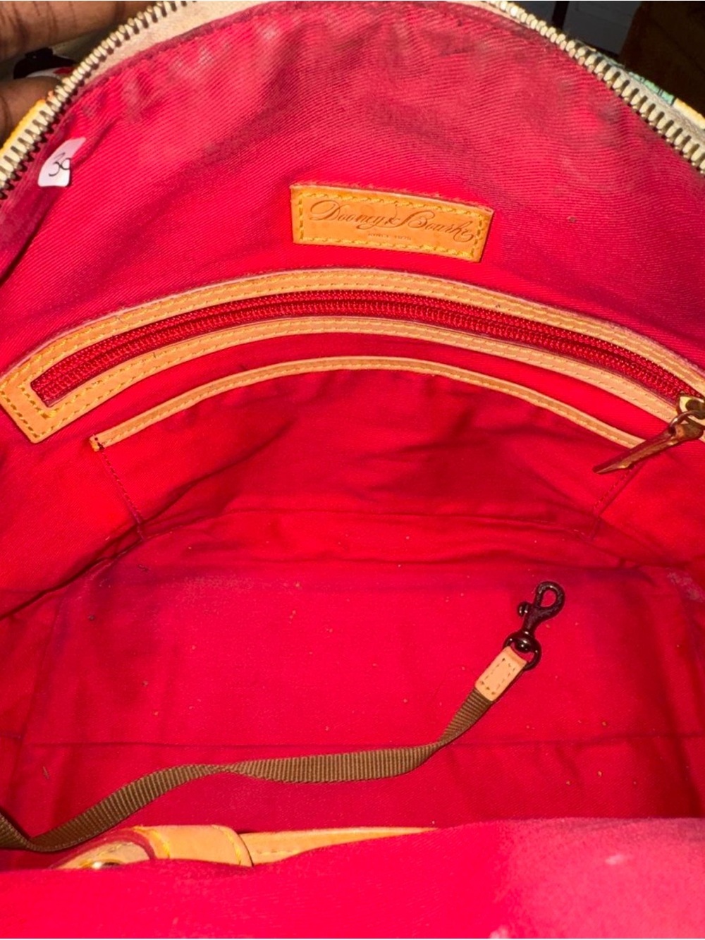 Dooney & Bourke Road Trip USA / Americana Landmark Satchel - Picture 8 of 8